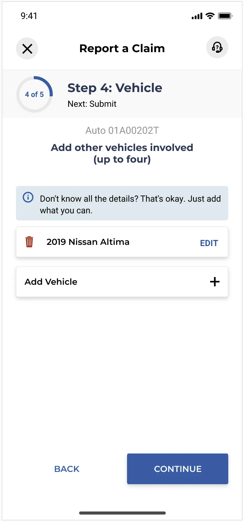 AN Mobile final design — payments
