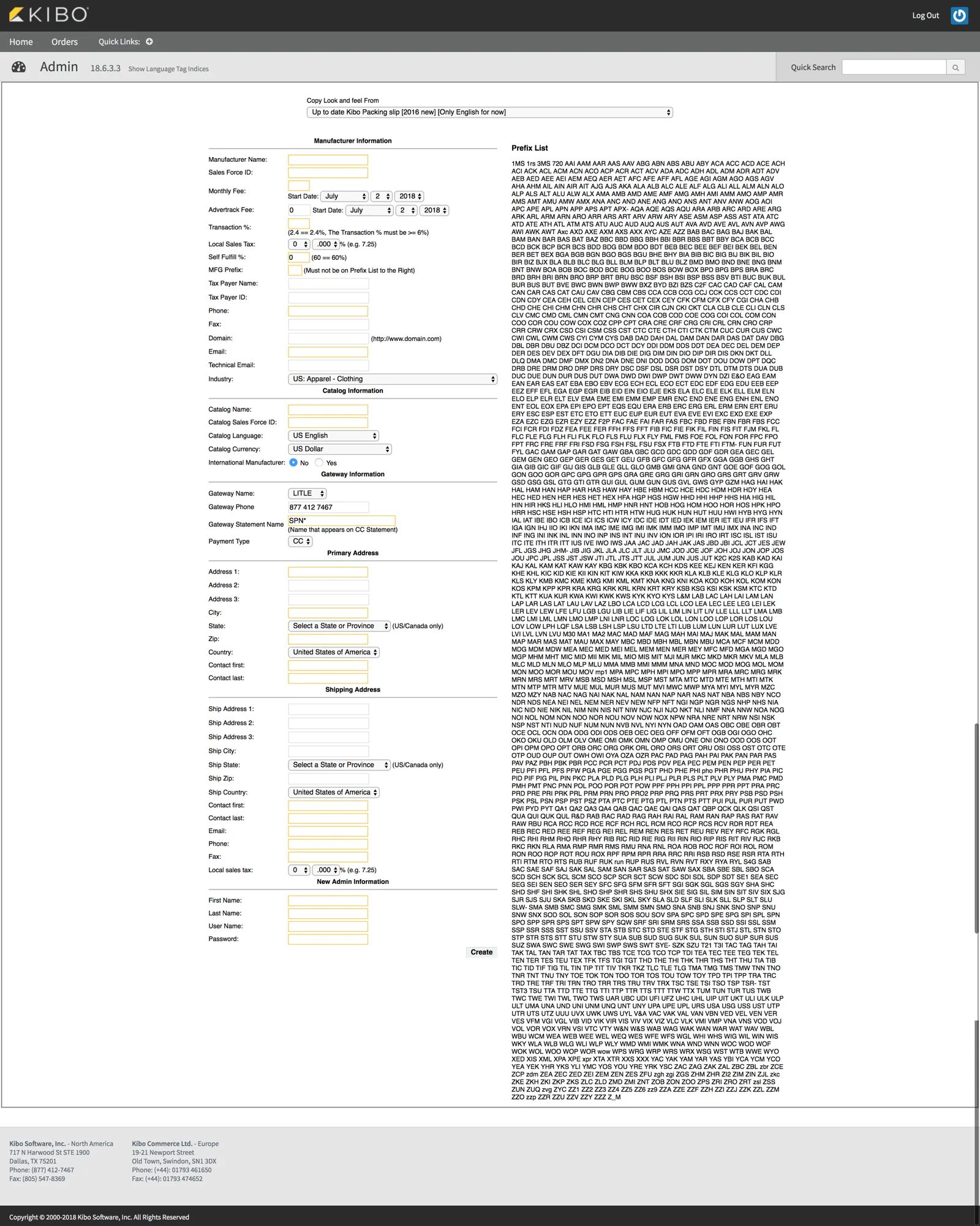 Redesigned create catalog screen