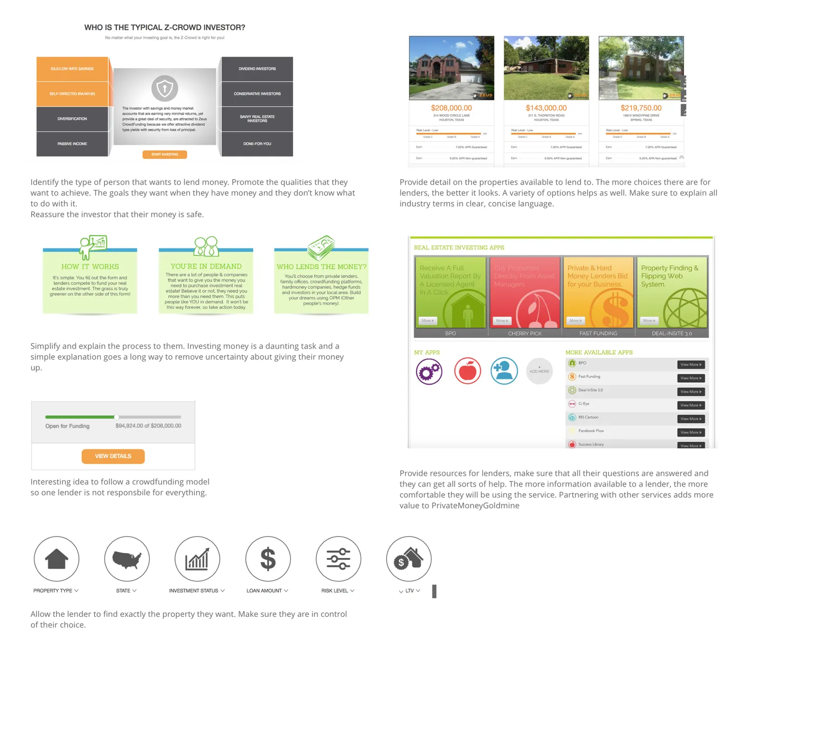 Moodboard for the REI Network redesign