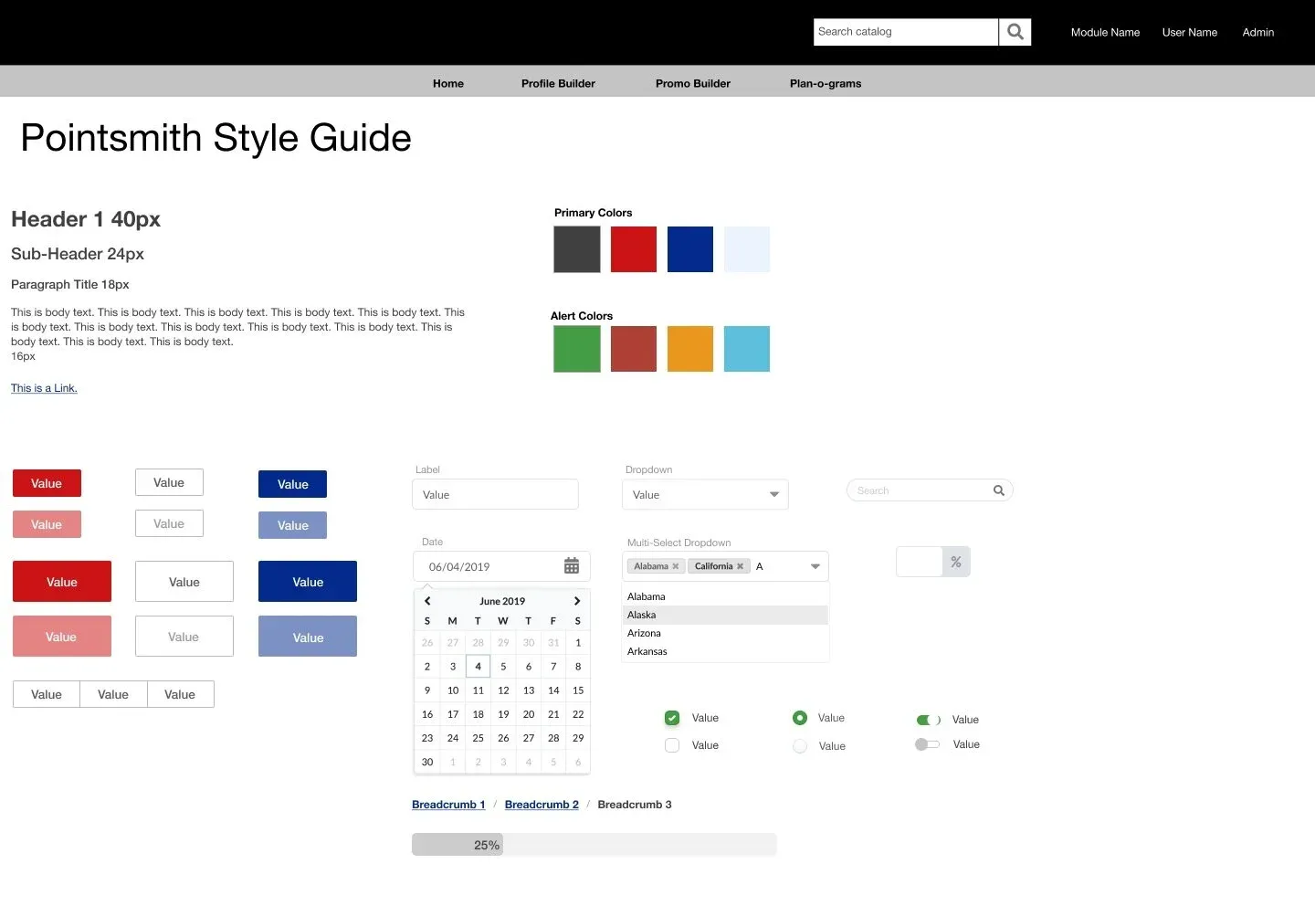 Gathering the existing UI elements